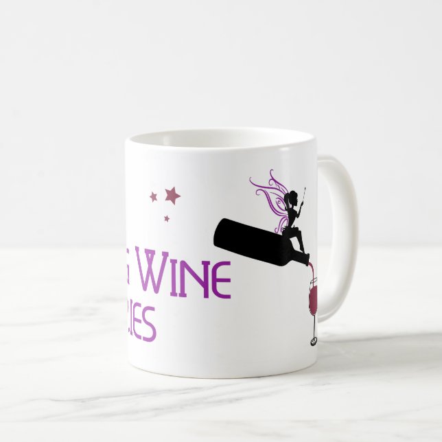 Lansing Wine Fairies Kaffeetasse (VorderseiteRechts)