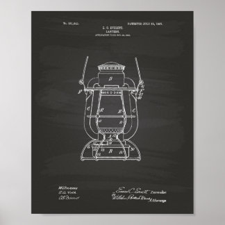 Lantern 1907 Patentenkabine Poster