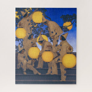 Lantern Bearers   Maxfield Parrish   Puzzle
