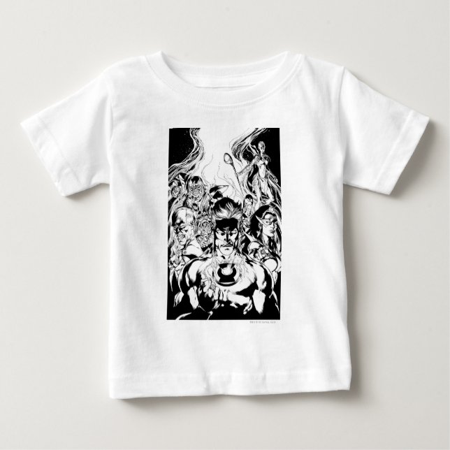 Lantern Corps Group Shot Baby T-shirt (Vorderseite)