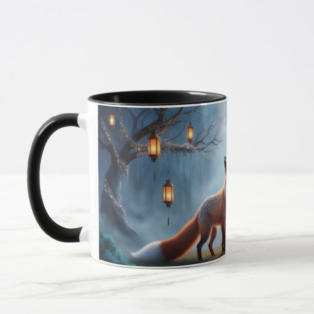 Lantern Fox Tasse - Spirit Animal Magic Coffee Cup (Links)