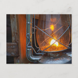 Lantern im Plains Camp, Krüger Nationalpark Postkarte