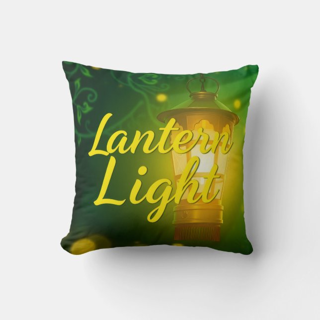 Lantern Light Glow  Custom Kissen (Vorderseite)