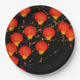 Lantern Sky Pappteller