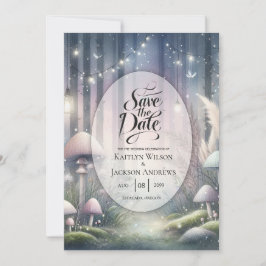 Lanternlight Dreams Bezaubernde Waldhochzeit Save The Date