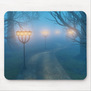 Lanterns in der Nebelmaus Mousepad