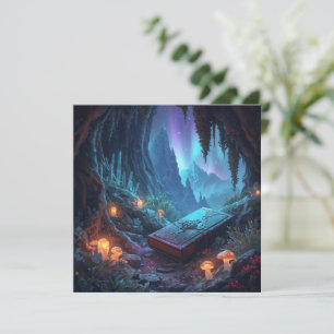 Lanterns, Mushrooms, and a Book