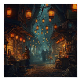 Lanterns of the Forgotten Alley Poster