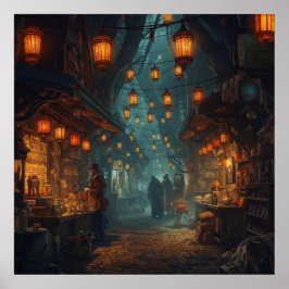 Lanterns of the Forgotten Alley Poster