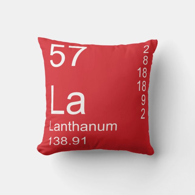 Lanthanum Kissen (Vorderseite)