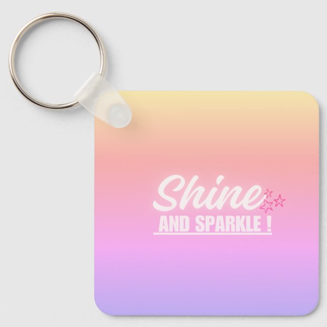 Lanyard lila Schlüsselanhänger (Vorderseite)