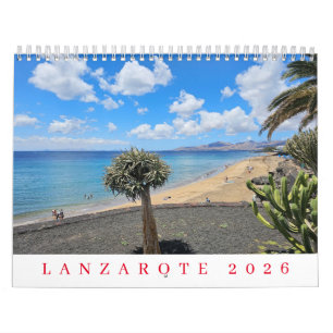 Lanzarote 2026 Kalender