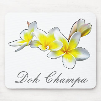 LAO-BLUME DOK CHAMPA - PLUMERIA RUBRA MOUSEPAD