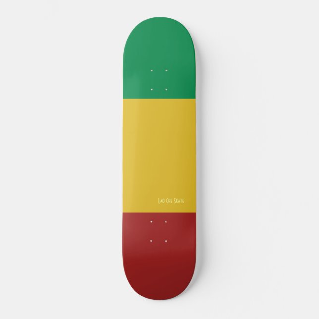Lao Che Skate Rasta Plattform Skateboard (Vorderseite)