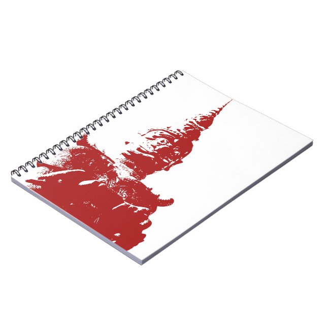 Lao Giant Guardian .. Buddha Park, Vientiane, Laos Notizblock (Linke Seite)