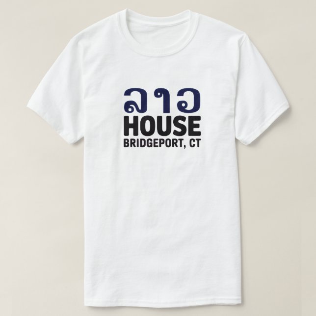 Lao Haus 4 T-Shirt (Design vorne)