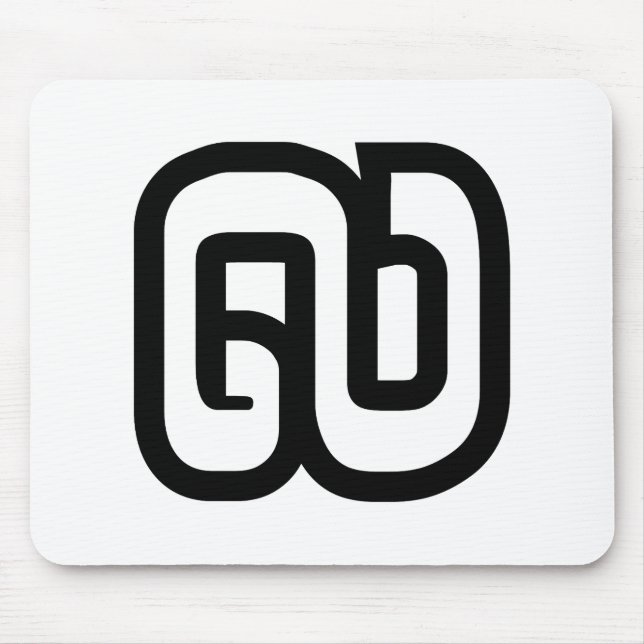 Lao / Laos Number Nine / 9 / ໙ (Kao/Gao) Laotian Mousepad (Vorne)