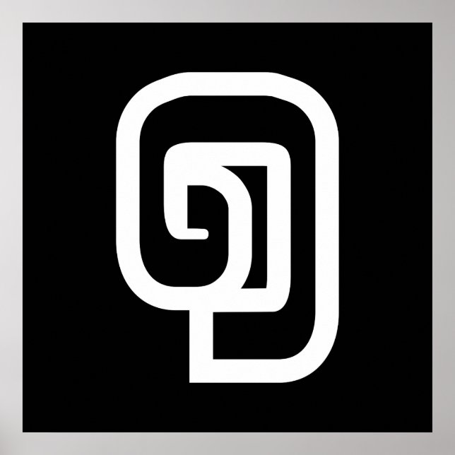 Lao / Laos Nummer 1 / 1 / ໑ (Nung/Nueng) Laotian Poster (Vorne)