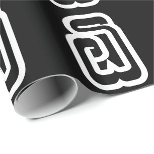 Lao / Laos Nummer 6 / 6 / ໖ (Ho/Hok) Laotian Geschenkpapier