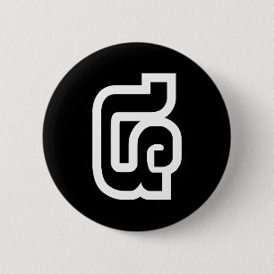 Lao / Laos Nummer Vier / 4 / ໔ (siehe/Si) Laotian Button