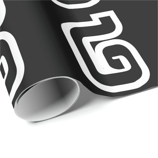 Lao / Laos Nummer Zwei / 2 / ໒ (Song) Laotian Geschenkpapier (Rolleneckpunkt)