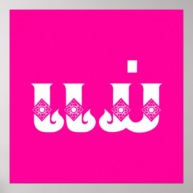 Lao Mother - ແ ມ່ / Mae - Laotian / Laos Poster (Vorne)