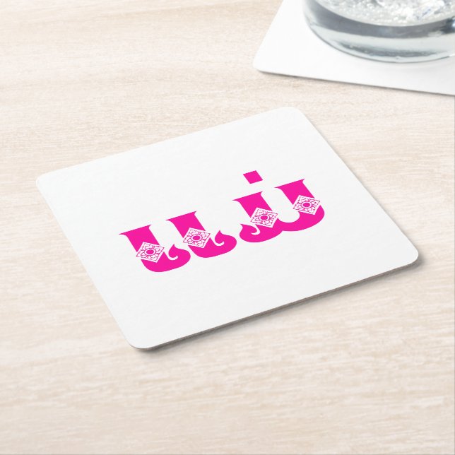 Lao Mother - ແ ມ່ / Mae - Laotian / Laos Rechteckiger Pappuntersetzer (angewinkelt)