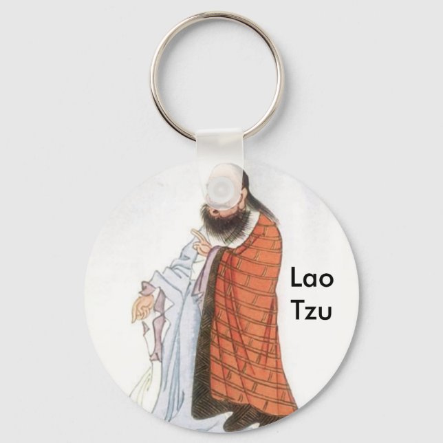 Lao Tzu 2 Schlüsselanhänger (Vorderseite)