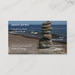 Lao Tzu Zitat-Visitenkarte Visitenkarte