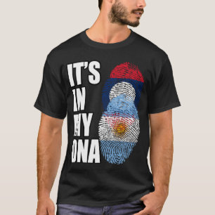 Lao- und argentinische Mix-DNA-Heritage T-Shirt