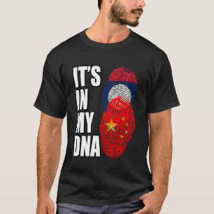 Lao- und Chinesische DNS-Heritage T-Shirt
