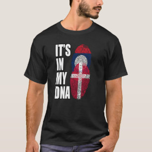 Lao- und Dänische DNA-Mischung T-Shirt