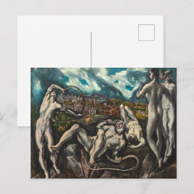 Laocoö | El Greco | Postkarte (Vorne/Hinten)