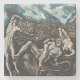 Laocoon durch El Greco Steinuntersetzer