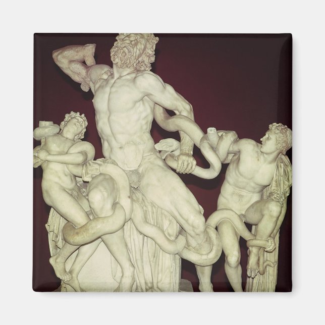 Laocoon, hellenistisches Original, 1. Jahrhundert Magnet (Vorne)