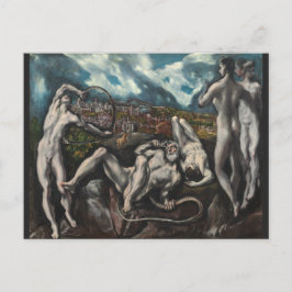 Laocoon von El Greco Postkarte