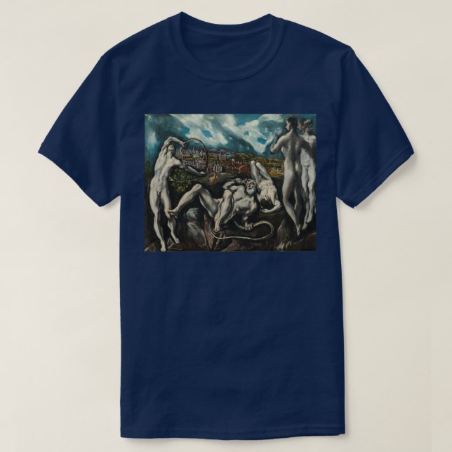 Laocoon von El Greco T-Shirt (Design vorne)