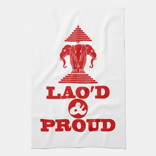 LAO'D & PROUD GESCHIRRTUCH (Vertikal)