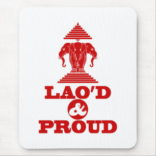 LAO'D & PROUD MOUSEPAD