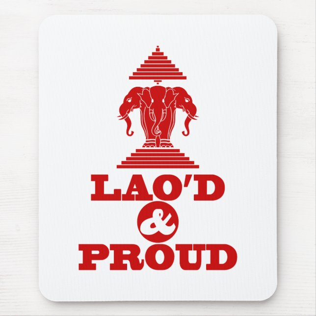 LAO'D & PROUD MOUSEPAD (Vorne)