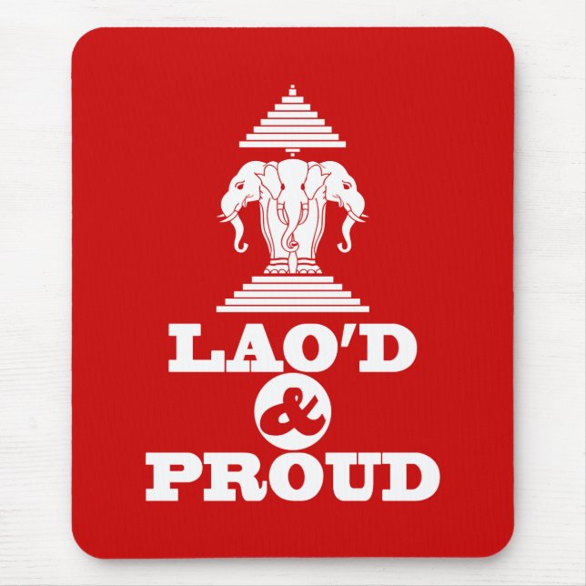 LAO'D & PROUD MOUSEPAD (Vorne)
