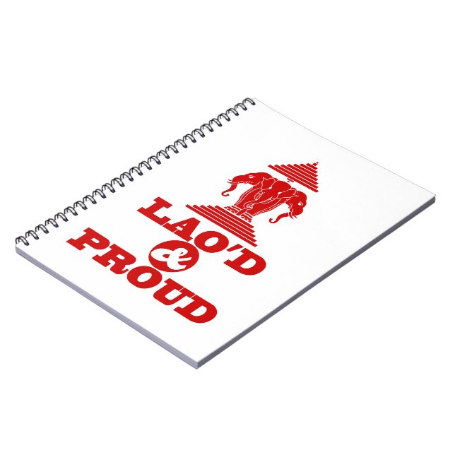 LAO'D & PROUD NOTIZBLOCK (Linke Seite)