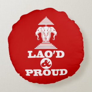 LAO'D & PROUD RUNDES KISSEN