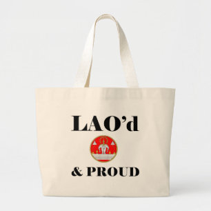 LAO'd u. STOLZE Strand-Tasche Jumbo Stoffbeutel