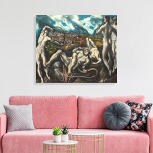 Laokoon El Greco Leinwanddruck