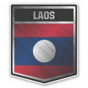Laos Aufkleber
