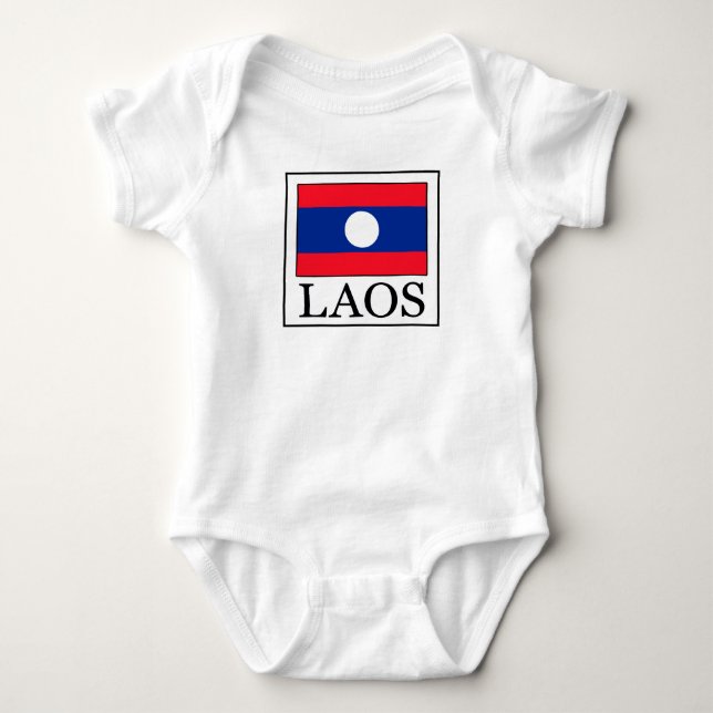 Laos Baby Strampler (Vorderseite)
