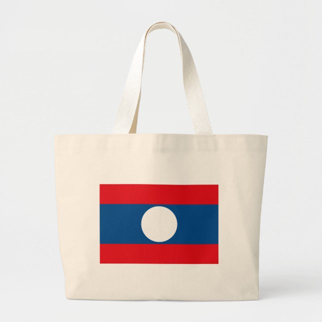Laos-Familien-Taschen-Tasche Jumbo Stoffbeutel (Vorne)