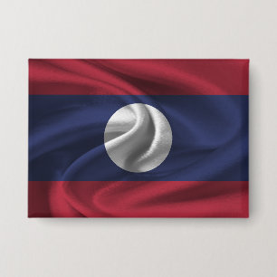 Laos Flag Button