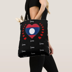 Laos Flag & Herz, Laos Flag Mode /Sport